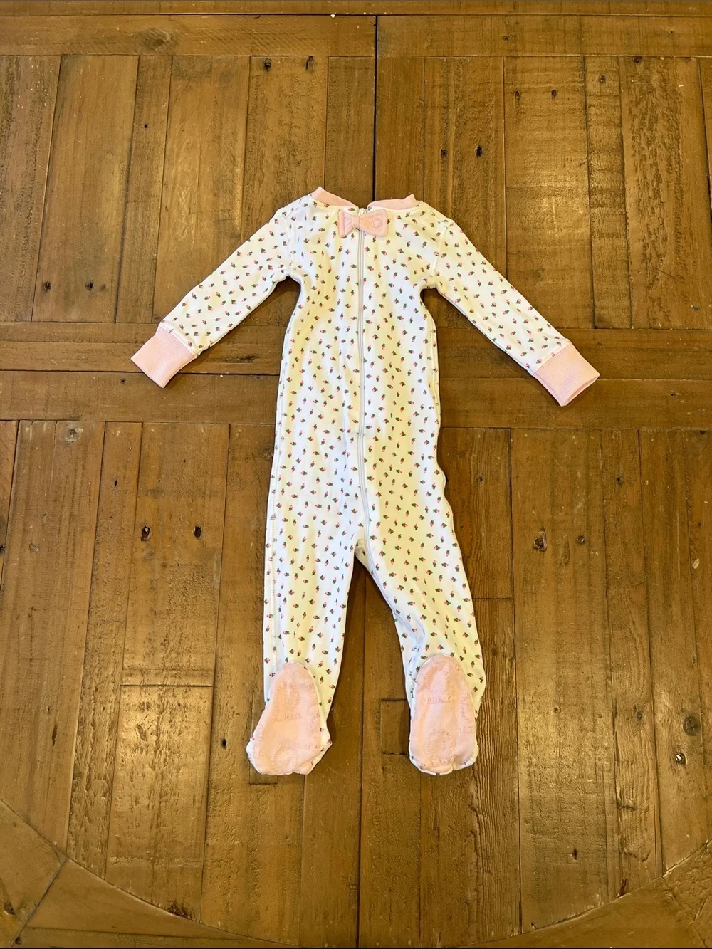 The Beaufort bonnet company Noelle’s night night mini rosebud one piece 3-6